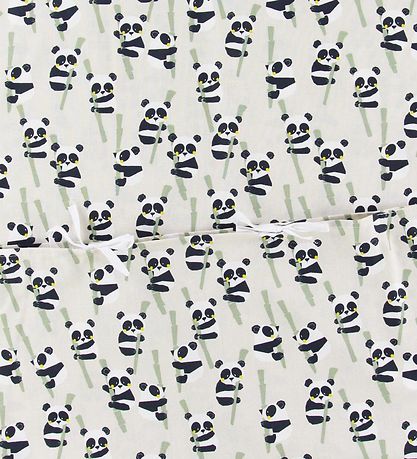 Nørgaard Madsens Beddengoed - Baby - Beige m. Panda's