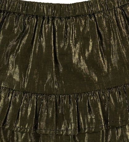 Soft Gallery Skirt - Fern - Gold Lurex