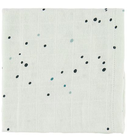 Done By Deer Muslin Cloth - 70x70 - 2-Pack - Blue Dreamy Dots