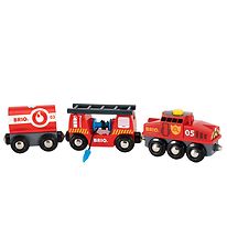 BRIO Björgunarlest - 24,2 cm - 4 Partar - Rautt 33844