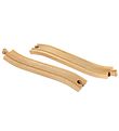 BRIO World Påfartsskenor - 2 delar - Trä 33337