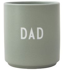 Design Letters Cup - Favourite - Love Dad - Dusty Green
