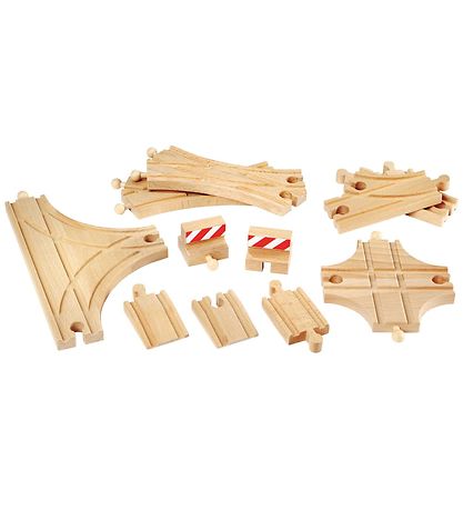 BRIO World Railway - 11 Parts - Wood 33307