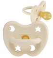 Hevea Schnuller - 3-36 mt. - Naturgummi - White m. Stern/Mond