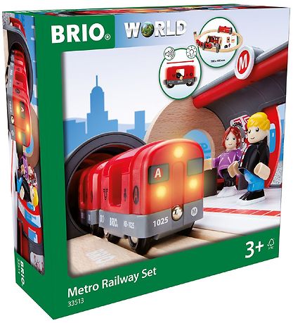 BRIO World Metroset - Rood 33513