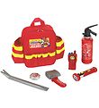 Klein Fireman's backpack - 6 pcs - Red
