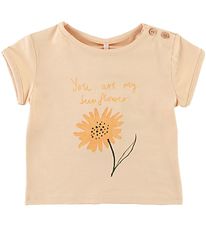 Soft Gallery T-skjorte - Nelly - Sunny - Vinter Wheat