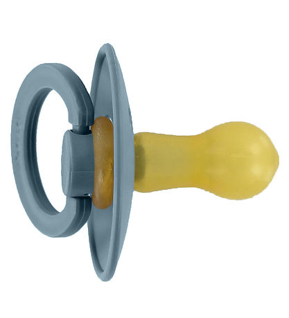BIBS Colour Pacifiers - Size 2 - 2-Pack - Round - Deep Space/Pet