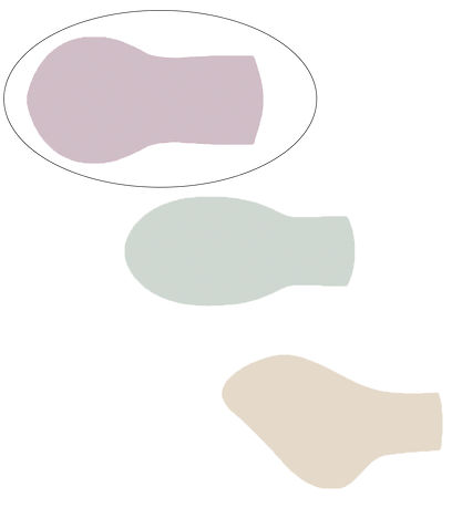 BIBS Colour Glowing Pacifiers - Size 2 - 2-Pack - Round - Vanill
