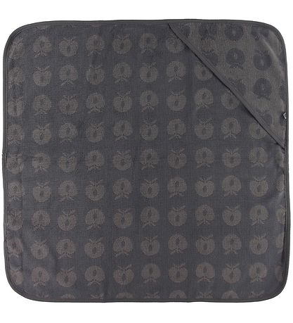 Småfolk Baby towel - 70x70 cm - Wilde Dove w. Apples