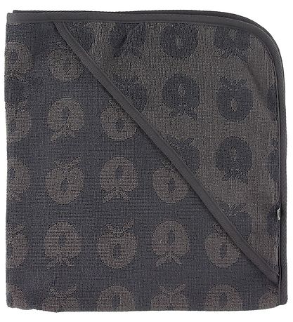 Småfolk Baby towel - 70x70 cm - Wilde Dove w. Apples