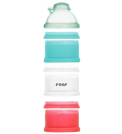 Récipient pour lait en poudre/nourriture Reer - 4 pièces - Bleu/