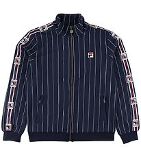 Fila Cardigan - Haben - Marinblårandig