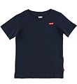 Levis Stuttermabolur - Batwing kista - Dökkblátt