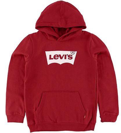 Levis Kapuzenpullover - Fledermausflügel - Rot