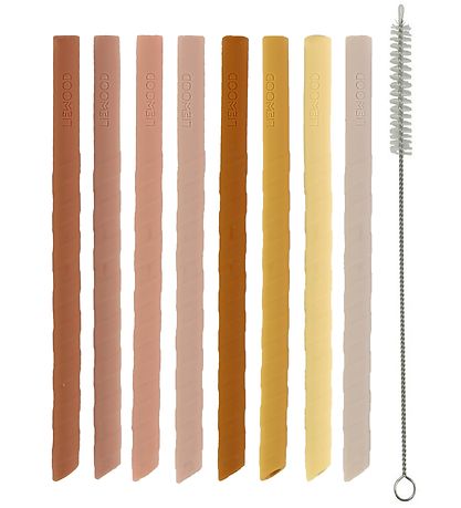 Liewood Straws - 8 pcs - Rose Multi Mix