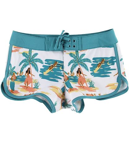 Roxy Shorts - White/Petrol