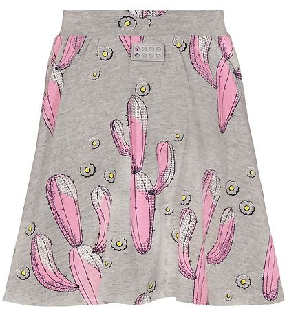 LEGO® Wear Skirt - LWDalia - Grey Malange w. Cactus