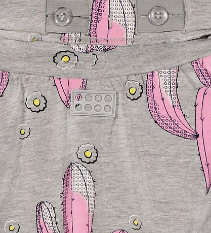 LEGO® Wear Skirt - LWDalia - Grey Malange w. Cactus