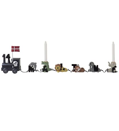 Kids by Friis Name Train - V - Raccoon