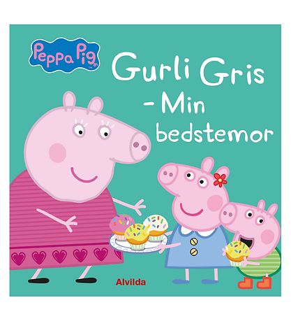 Alvilda 도서 - Peppa Pig - 나의 할머니 - 덴마크어