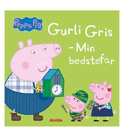 Alvilda 도서 - Peppa Pig - 나의 할아버지 - 덴마크어