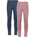 Minymo Leggings - 2 Pakki - Mesa Rose