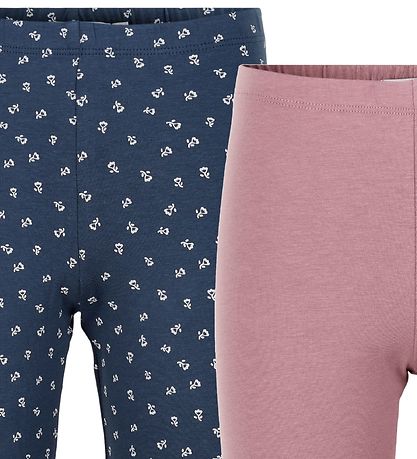 Minymo Leggings - 2-Pack - Mesa Rose
