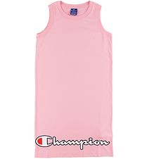 Champion Fashion Kjóll - Bleikt M. Lógó