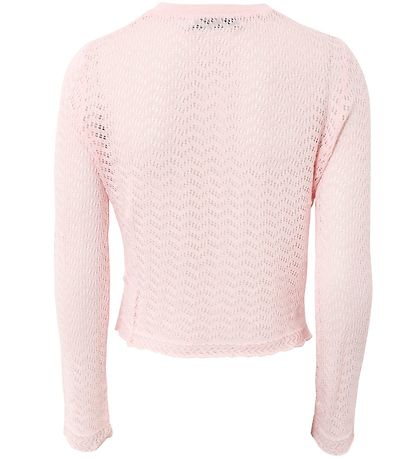 Hound Jumper - Cropped - Soft Peach w. Pointelle