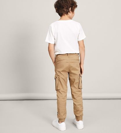 Name It Cargo Trousers - NitBamgo - Kelp