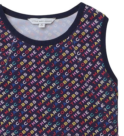 Little Marc Jacobs Swim Tanktop - Color Factory - Navy w. Logo