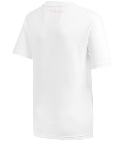 adidas Performance T-shirt - Vit m. Rosa Tryck