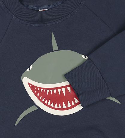 ANIMALS Sweatshirt - ANIMALSBellow - Navy w. Shark