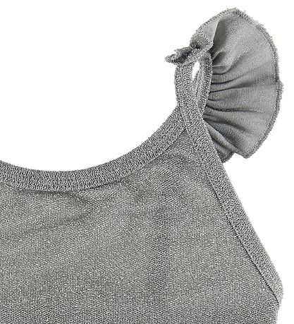 Christina Rohde Romper mouwloos - Zilver Glitter