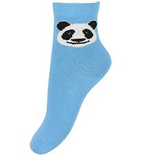 DYR-Cph Strømper - Dyrgalop - Sprint Blue m. Panda