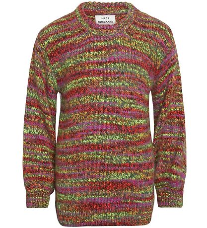 Mads Nørgaard Blouse - Knitted - Kollina - Multi Neon Orange