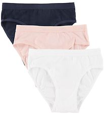 DIM Knickers - 3-Pack - White/Navy/Pink