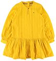 Tommy Hilfiger Klänning - Embroidery Anglais - Valley Yellow