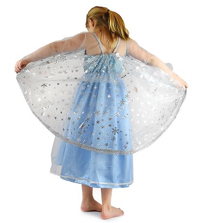 Den Goda Fen Costume - Frozen-Dress - Blue
