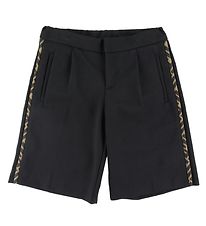 Fendi Shorts - Black w. Logo