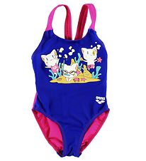 Arena Badedrakt - Friends Kids Jente - Royal/Freak Rose