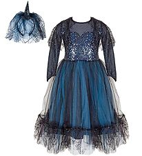 Great Pretenders Kostüm - Midnight Witch Luna - Blau/Schwarz