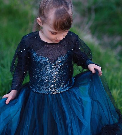 Great Pretenders Kostüm - Midnight Witch Luna - Blau/Schwarz