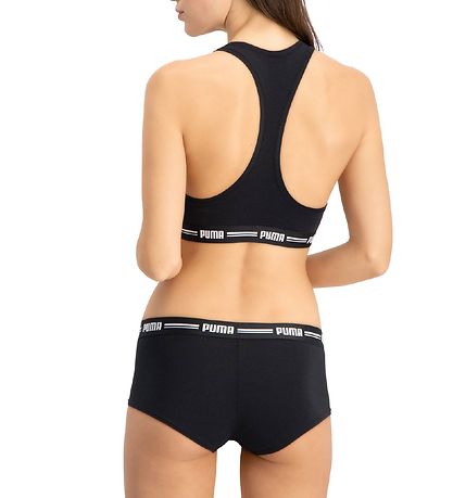Puma Hipsters - Mini Shorts - 2er-Pack - Schwarz