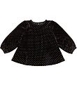 Petit by Sofie Schnoor Genser - Velur - Adrianne - Svart m. Prik