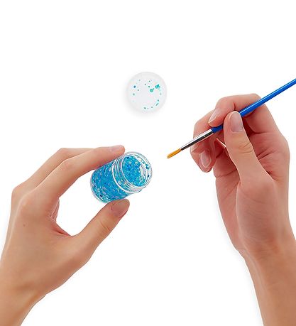 Ooly Glitter - 5 pcs. - Mini Dots w. Brush