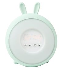 Rabbit & Friends Alarm Clock w. Lights - 20x15x6 cm - Wake Up - 