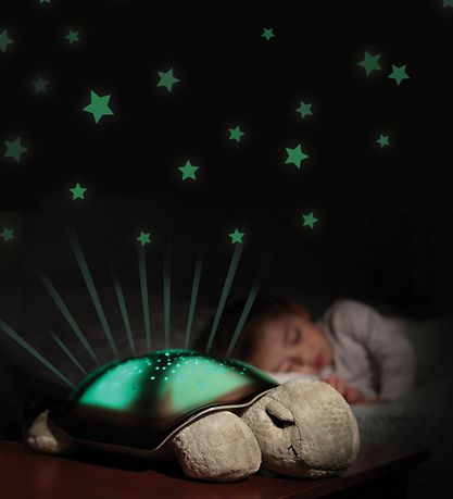 Cloud-B Night Lamp - Twilight - 30 cm - Brown Tortoise