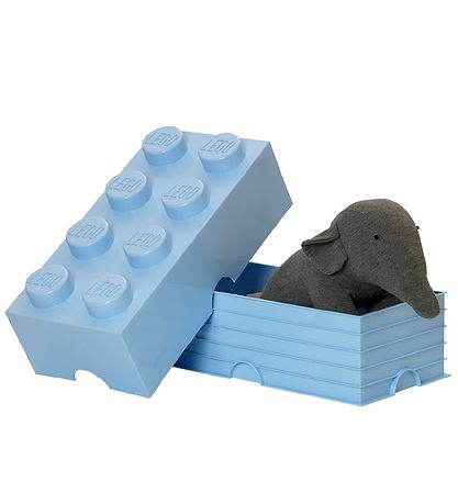 LEGO® Storage 보관함 - 8 크놉 - 50x25x18 - 하늘색